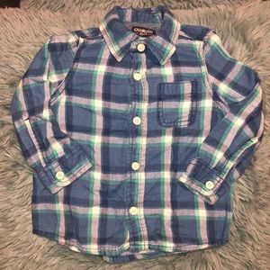 Baby/Toddler Boy Oshkosh Button Shirt